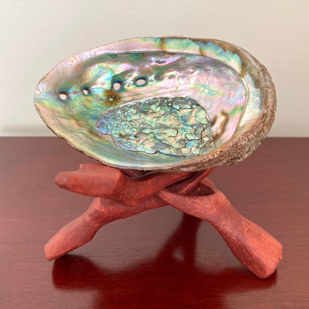 Abalone Shell with Sage Sets